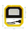 30W NOCTIS TECHNIC breedstraler - IP65, koud wit, geel, werklamp, buiten