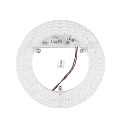 21,5cm / 24/18/12W LED-inzetmodule met lenzen - Flicker free, instelbare CCT, vervangt G24, cirkel- en compactlampen