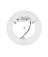 21,5cm / 24/18/12W LED-inzetmodule met lenzen - Flicker free, instelbare CCT, vervangt G24, cirkel- en compactlampen