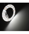 21,5cm / 24/18/12W LED-inzetmodule met lenzen - Flicker free, instelbare CCT, vervangt G24, cirkel- en compactlampen