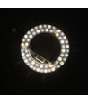 21,5cm / 24/18/12W LED-inzetmodule met lenzen - Flicker free, instelbare CCT, vervangt G24, cirkel- en compactlampen