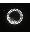 21,5cm / 24/18/12W LED-inzetmodule met lenzen - Flicker free, instelbare CCT, vervangt G24, cirkel- en compactlampen