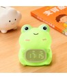 MOCHI kikker nachtlamp met klok - Siliconen, RGB+W, touch dimbaar, IP20 binnen