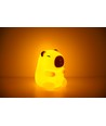 Capibara nachtlampje voor kinderen - Siliconen, RGB + warm wit