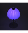 Oplaadbare RGB LED tafellamp - Wit, incl. afstandsbediening, IP20 binnen