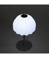 Oplaadbare RGB LED tafellamp - Wit, incl. afstandsbediening, IP20 binnen