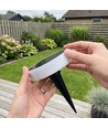 Solar tuinlamp - IP65, schemersensor, grondspies/wandmontage