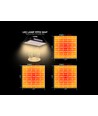 Quantum groeilamp 120W - Inclusief ophanging, volledig spectrum, zonder ventilator, verstelbare helderheid, flikkervrij, IP65