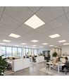 60x60 LED-paneel in frame, 40W - Ingebouwd in wit frame, voor directe montage
