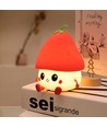 MOCHI Aardbei Nachtlamp - Siliconen, touch dimbaar, IP20 binnen