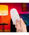 Bluetooth afstandsbediening voor RGB+CCT - IP20, voor AAA batterij, compatibel met Google Assistant en Alexa