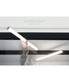 12W Dimbaar SHIFT Beam railsysteem spot Ø28x40x7,5mm - 150°, CCT, Zwart, Zigbee