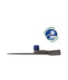 200W schemering LED straatlamp - Schemeringssensor, Ø60 mm, grijs, IP65, IK09, 230V