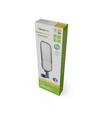 200W schemering LED straatlamp - Schemeringssensor, Ø60 mm, grijs, IP65, IK09, 230V