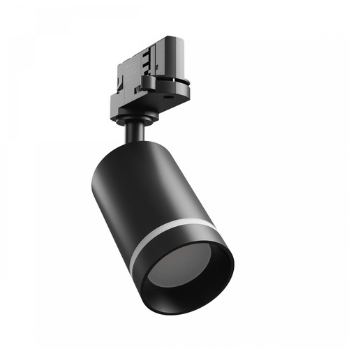 MADARA MINI II 3-fase railspot - Zwart, GU10, IP20, exclusief lichtbron