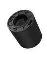 7W Chloe complete LED opbouwspot - CCT, Ø9cm, zwart, UGR19, 45 graden, incl. lichtbron