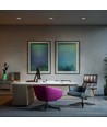 Fiale Core Anti-Glare GU10 inbouwspot - Wit/zwart, IP20, Gat: Ø7,5 cm, Afm: Ø9,5 cm, zonder lichtbron