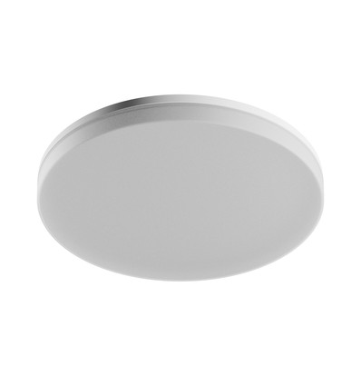 20/30/40W LED CCT plafondlamp - 3 lichtkleuren, Ø33cm, Hoogte: 5cm, IP44, witte rand