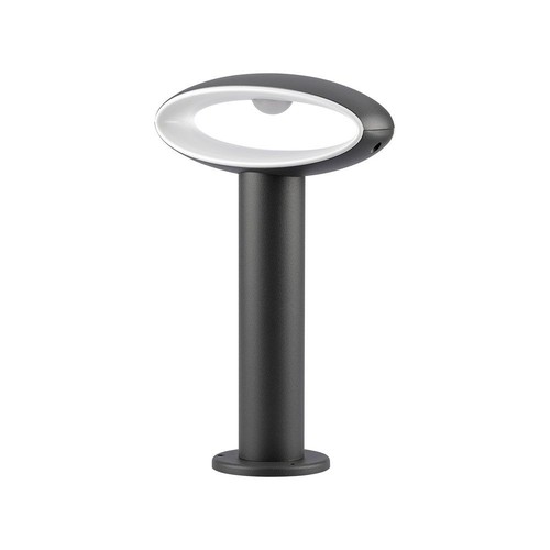 LED Bolderarmatuur 30 cm 9W IP54 Donkergrijs - 230V, 4000K, incl. lichtbron