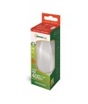 E14 4W LED kaarslamp - C37, 400lm, 2700K, melkwit, COG filament