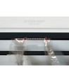 12W RA90 SHIFT Grid - 20 cm, zwart, UGR19