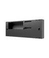 6W Encanta Asymmetric CCT wandlamp - IP54, zwart, 750lm, 3 lichtkleuren, gevel/buiten