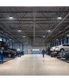 220x135mm Plateo 4 High Bay 100W - neutraal wit 230V 90° IP65 IK09 zwart, met vermogensregeling 0-10V