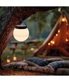 Lumina Orb solar lamp, Ø9,8cm - 800mAh, 9,5cm hoog, decoratieve buitenlamp