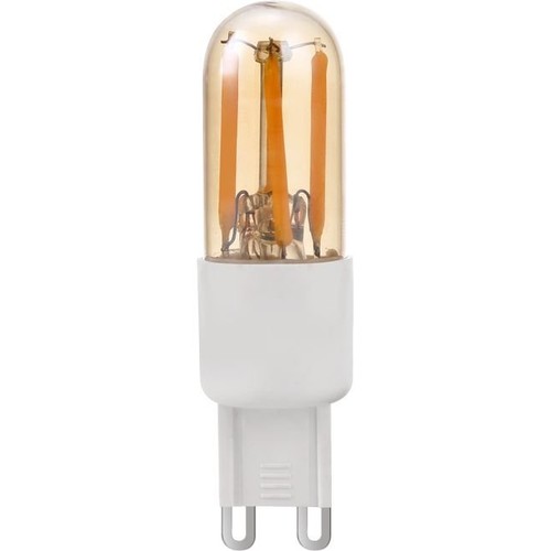 G9 3W dimbare LED-lamp - 66mm, 2200K, Goud, filament