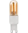 G9 3W dimbare LED lamp - 6,6cm, 2200K, Goud, filament