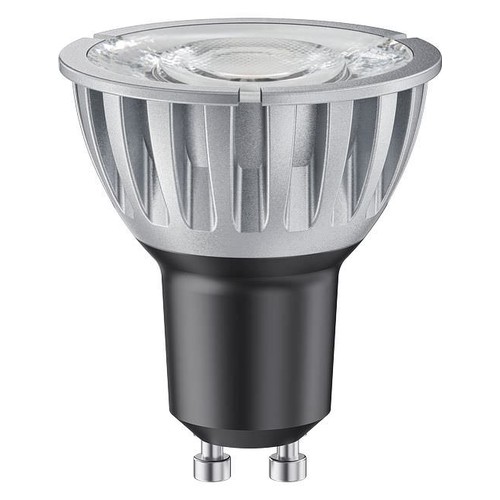 GU10 6,5W dimbare LED-lamp - 10°, 500lm, 2700K, zilveren afwerking