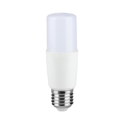 E27 7,5W LED lamp - T37, 6500K, koud wit, kunststof
