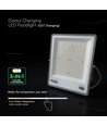 100W LED-breedstraler, CCT - 120lm/W, IP65, CREE chip, 6 jaar garantie, Slimline serie