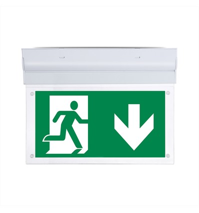 V-Tac 2W LED noodverlichting wand/plafond - 6000K, 12 uur oplaadtijd, Cree chip