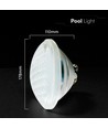 12W PAR56 LED-zwembadlamp met afstandsbediening - RGB, IP68