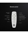 48W LED plafondlamp met afstandsbediening - Ø50cm, dimbaar, 3-in-1 CCT, zwart en houtlook