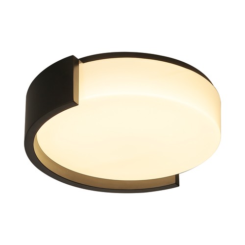 48W LED decoratieve plafondlamp - Ø45cm, 3-in-1 CCT, dimbaar, zwart, incl. afstandsbediening