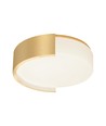 45cm 48W LED design plafondlamp - 3-in-1 CCT, dimbaar, goud, incl. afstandsbediening