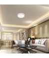 V-Tac 30W/60W/30W design plafondlamp met afstandsbediening - 3-in-1 CCT