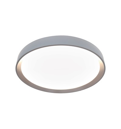 V-Tac 30W/60W/30W Designer plafondlamp met afstandsbediening - 3-in-1 CCT, dimbaar, donkerbruine rand, Ø43cm