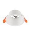 GU10 inbouwspot - Rond, wit, Deep Anti Glare, zonder lichtbron