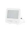 V-Tac 50W LED breedstraler - 135lm/W, IP65, witte behuizing, 6500K, Cree chip, 6 jaar garantie