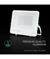 V-Tac 200W LED breedstraler - 135lm/W, IP65, witte behuizing, Cree LED, 6 jaar garantie