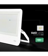 300W LED breedstraler - 135lm/W, IP65, witte behuizing, 6 jaar garantie, CREE Chip