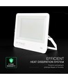 300W LED breedstraler - 135lm/W, IP65, witte behuizing, 6 jaar garantie, CREE Chip