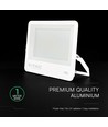 300W LED breedstraler - 135lm/W, IP65, witte behuizing, 6 jaar garantie, CREE Chip