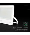 V-Tac 300W LED breedstraler - 135lm/W, IP65, witte behuizing, CREE Chip, 6 jaar garantie
