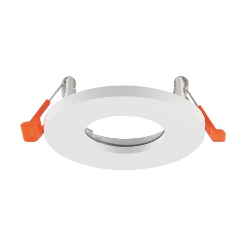 GU10 inbouwspot - Rond, wit, aluminium, IP44, zonder lichtbron