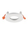 GU10 inbouwspot - Rond, wit, aluminium, IP44, zonder lichtbron