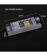 36W / 24V DC voeding voor LED-strips - 1,5A, IP20, Slim